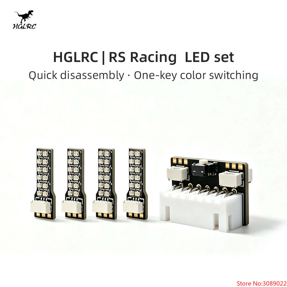 HGLRC RS Racing LED 4pcs 2812  - Drone Kit Plug And Play recension och pris